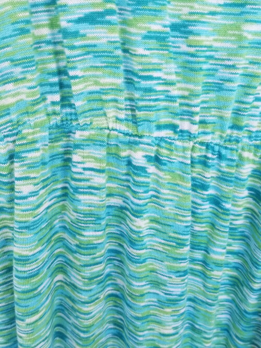 Gap Maxi Dress Stretch Knit Green Beach Casual Summer Dress XL - Picture 7 of 11
